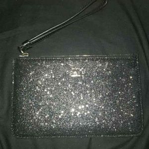 Black Coach Wristlet - Sparkly